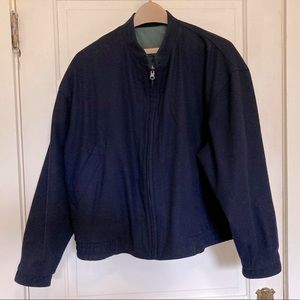 Vintage British Reversible Wool & Cotton Jacket